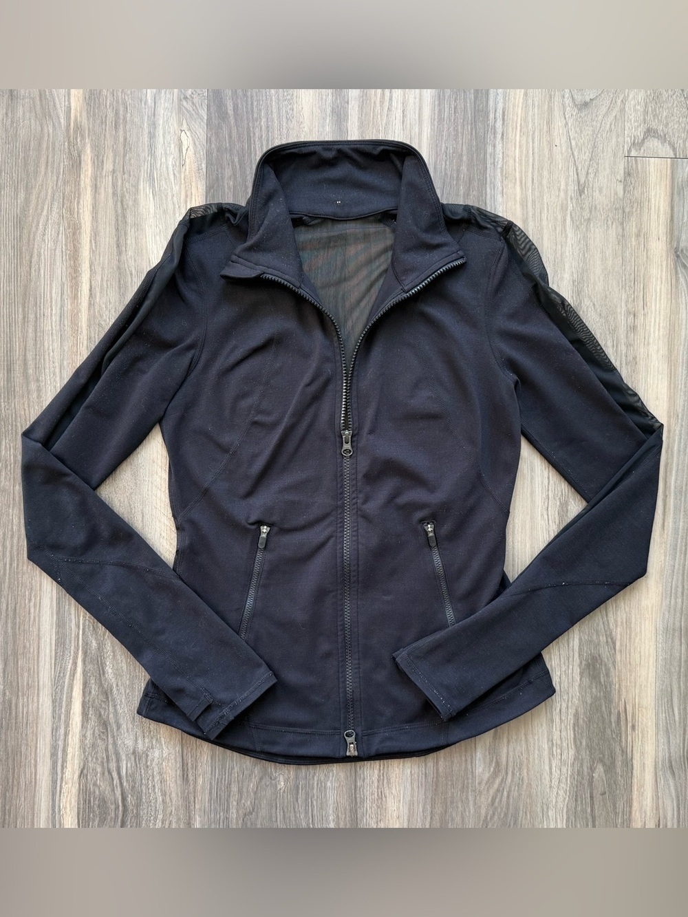 Zella Black Fitted Jacket Size S